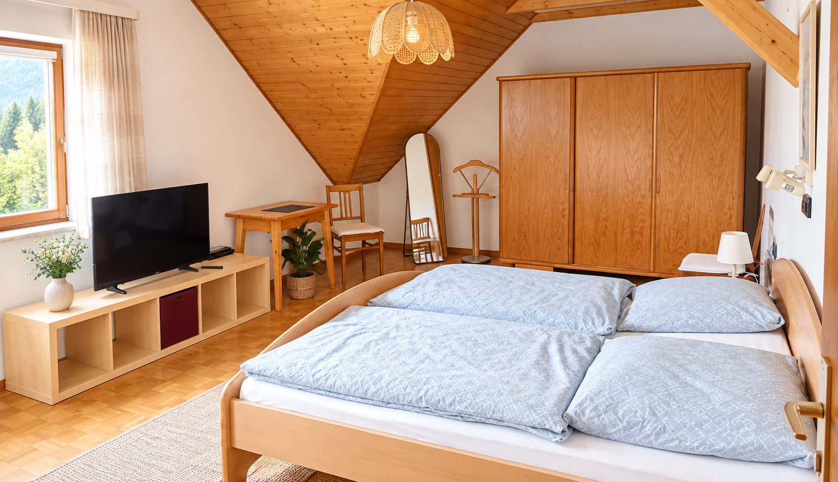 Zimmer Monty im Gasthaus Adler Karsee